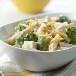 Chicken Penne Pasta and Broccoli with Cheese Melts