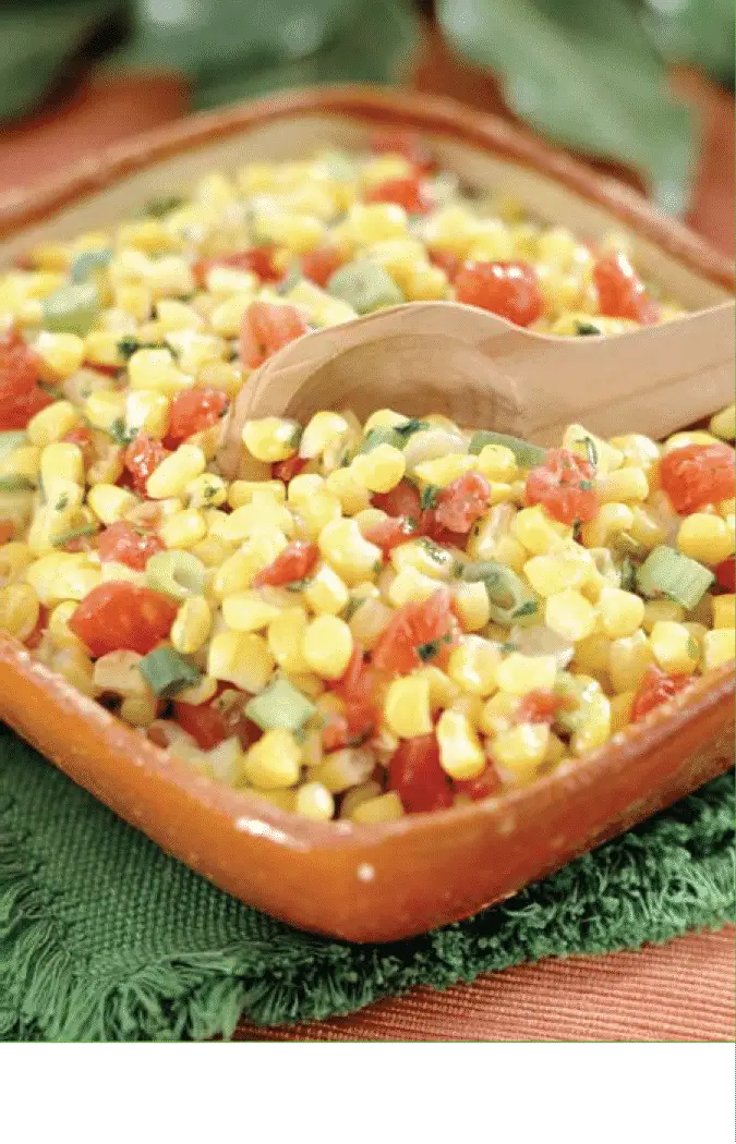 corn and green chili salad