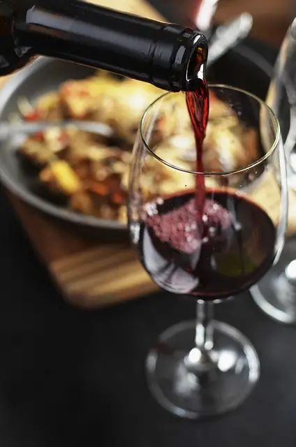 red wine on the Mediterranean diet